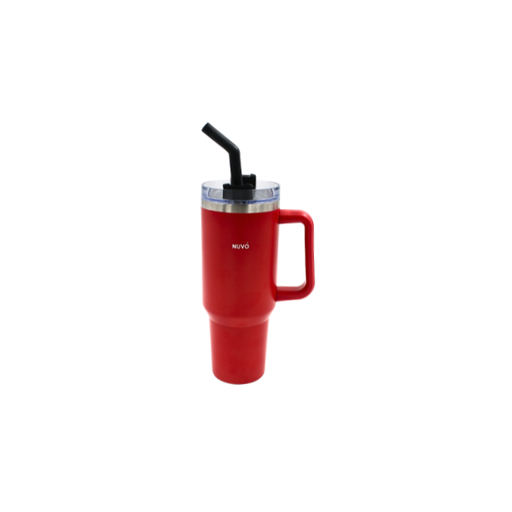 [5872117] Termo Doble Pared Acero 1.2 L Rojo@