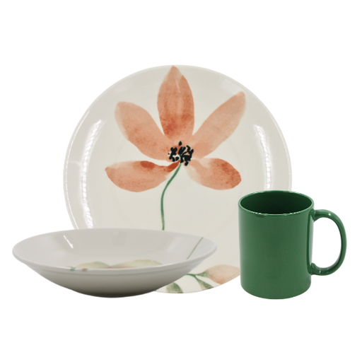 [1919617] Vajilla 9 piezas Brotes@