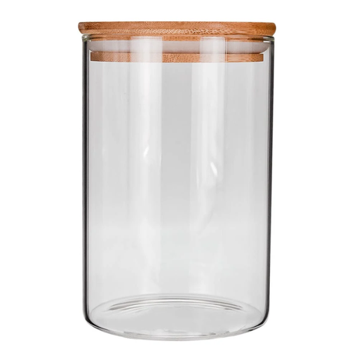 [9990271] Frasco de vidrio con tapa de bambú 900 ml RG950 Home Sweet Home (24)