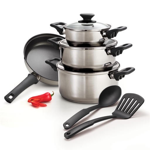 [501549] Batería de cocina Tramontina Primeware 9 piezas(BAJA)
