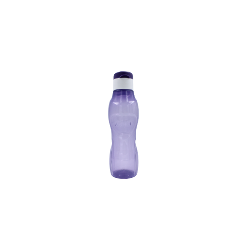 [1358359] Botella 1 litro translucido gris y morado(BAJA)