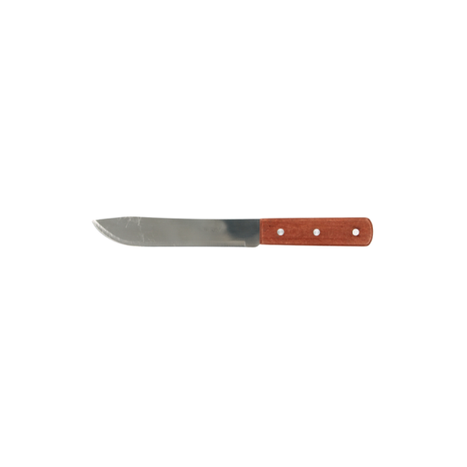 [1435116] Cuchillo de cocina con mango De Madera 5"