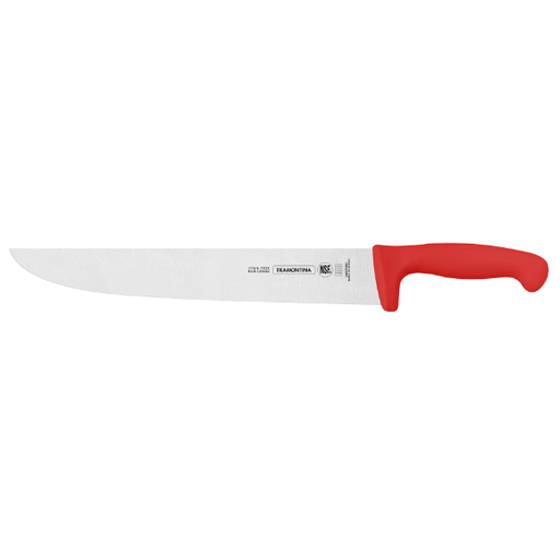 [501388] Cuchillo bistecero recto 12 Profesional Rojo Tramontina