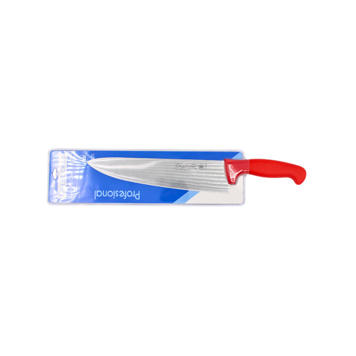 [1393196] Cuchillo chef 10" Caledonia color rojo