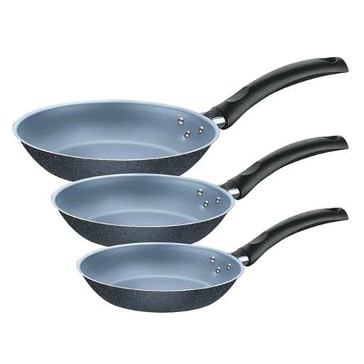 [5011318] Juego De 3 Sartenes Tramontina Turim Azul