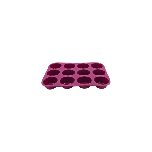 [1426174] Molde de silicón para 12 cupcakes Press