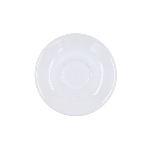 [368230] Plato para taza 16 cm blanco glacial