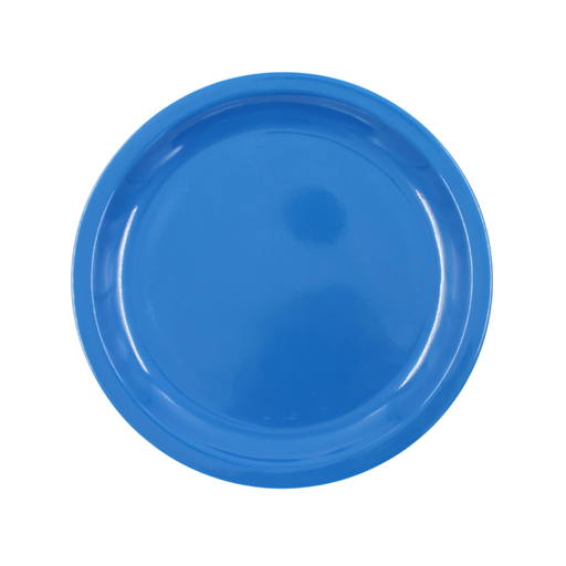 [1284210] Plato extendido 9" 22.5 cm melamina azul