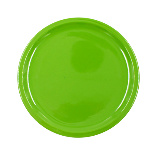 [1284223] Plato trinche extendido 10" 25 cm melamina verde