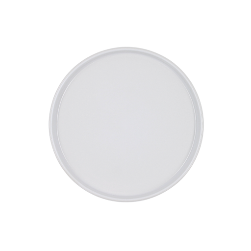 [191830] Plato trinche 19 cm Mediterráneo Blanco Mate (Especial)