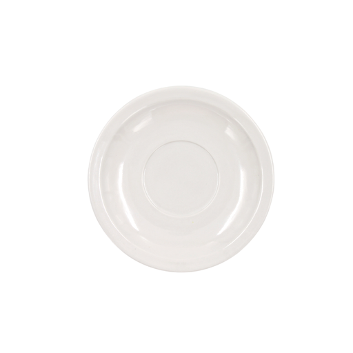 [1162670] Plato para taza 5.5 pulgadas melamina blanca Domestica Tavola